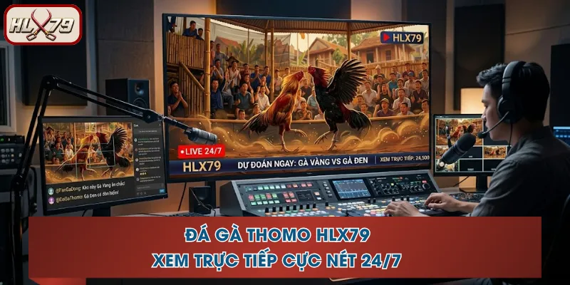 Đá Gà Thomo HLX79 - Xem Trực Tiếp Cực Nét 24/7