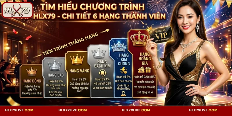 Khám phá hạng thành viên có tại HLX79