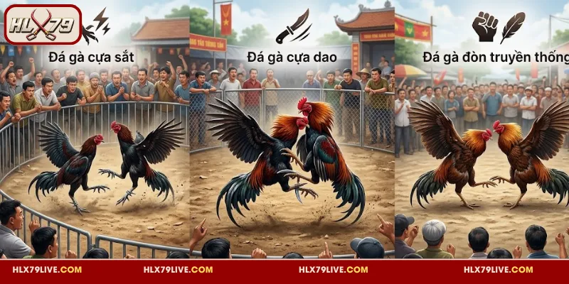 Những loại hình đá gà Thomo HLX79 được yêu thích