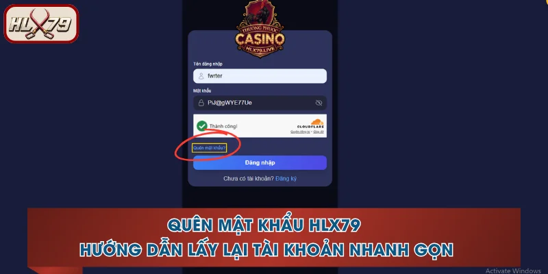 Quên Mật Khẩu HLX79 - Hướng Dẫn Lấy Lại Tài Khoản Nhanh Gọn 1 Quên Mật Khẩu HLX79 - Hướng Dẫn Lấy Lại Tài Khoản Nhanh Gọn
